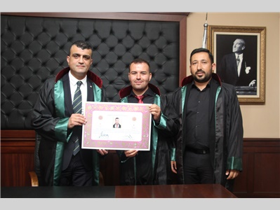 5 STAJYER AVUKATIMIZ CÜBBE GİYDİ