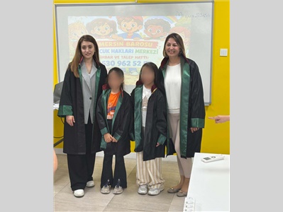 ÇOCUKLARA HAKLARI VE AVUKATLIK MESLEĞİ ANLATILDI