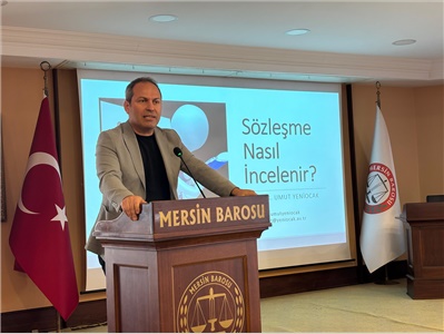 SÖZLEŞME NASIL İNCELENİR? KONULU SEMİNER DÜZENLENDİ