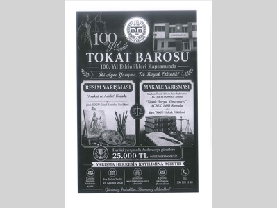 TOKAT BAROSU, KURULUŞUNUN 100. YILINA ÖZEL YARIŞMA DÜZENLENİYOR