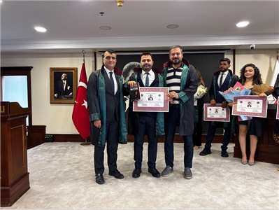 STAJYER AVUKATLARIMIZIN CÜBBE GİYME HEYECANI