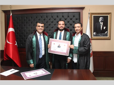 9 STAJYER AVUKATIMIZ, AVUKATLIK RUHSATNAMESİNİ ALDI