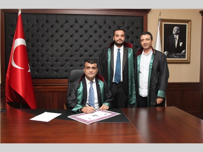 9 STAJYER AVUKATIMIZ, AVUKATLIK RUHSATNAMESİNİ ALDI