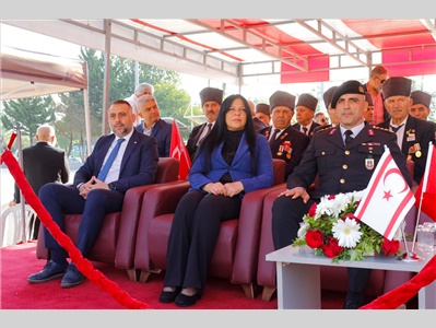 KKTC’NİN CUMHURİYET BAYRAMI KUTLAMA TÖRENİ’NE KATILDIK