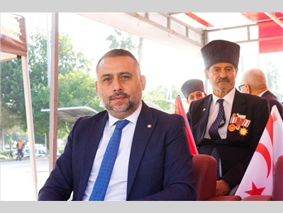 KKTC’NİN CUMHURİYET BAYRAMI KUTLAMA TÖRENİ’NE KATILDIK