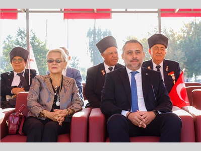 KKTCNİN CUMHURİYET BAYRAMI KUTLAMA TÖRENİNE KATILDIK
