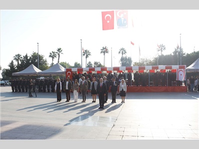 KKTCNİN CUMHURİYET BAYRAMI KUTLAMA TÖRENİNE KATILDIK