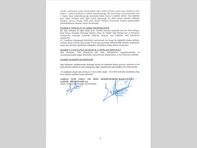 ÖZEL MERSİN TARSUS YENİ UMUT TIP ÖZEL SAĞLIK HİZMETLERİ İNDİRİM PROTOKOLÜ İMZALANDI