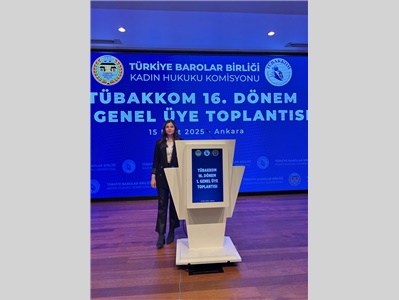 KADIN HAKLARI MERKEZİMİZ, TÜBAKKOM ÜYE TOPLANTISINA KATILDI