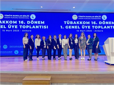 KADIN HAKLARI MERKEZİMİZ, TÜBAKKOM ÜYE TOPLANTISINA KATILDI