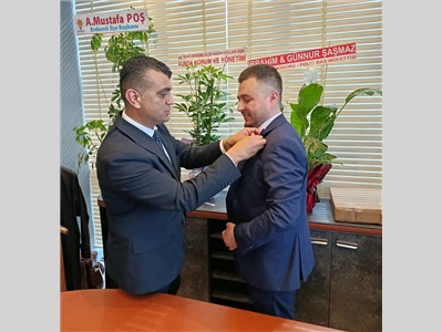 MESLEKTAŞLARIMIZIN ERDEMLİ'DEKİ OFİS AÇILIŞINA KATILDIK