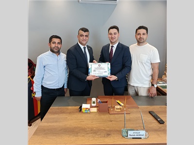 MESLEKTAŞLARIMIZIN ERDEMLİ'DEKİ OFİS AÇILIŞINA KATILDIK