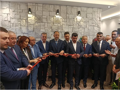 MESLEKTAŞLARIMIZIN ERDEMLİ'DEKİ OFİS AÇILIŞINA KATILDIK