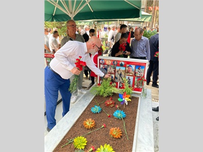 15 TEMMUZ'DA ŞEHİTLİK ZİYARETİ YAPILDI
