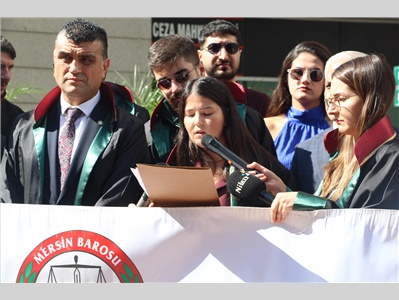 MERSİN BAROSU GENÇ AVUKATLAR MERKEZİ: “EMEĞİMİZİN SÖMÜRÜLMESİNE İZİN VERMEYECEĞİZ”