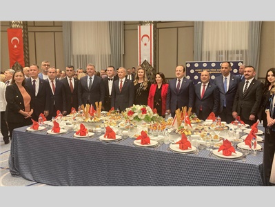 KKTCNİN CUMHURİYET RESEPSİYONUNA KATILDIK