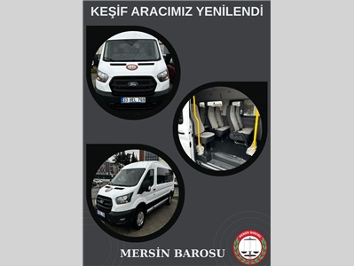 KEŞİF ARACIMIZ YENİLENDİ