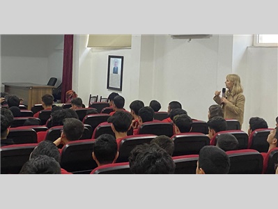 LİSE ÖĞRENCİLERİNE SUÇ SAYILAN DAVRANIŞLAR ANLATILDI