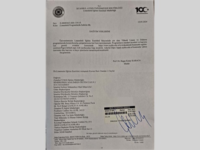 İSTANBUL AYDIN ÜNİVERSİTESİ YÜKSEK LİSANS VE DOKTORA PROGRAMLARINDA BURS