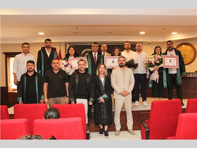 STAJYER AVUKATLARIMIZIN CÜBBE GİYME HEYECANI