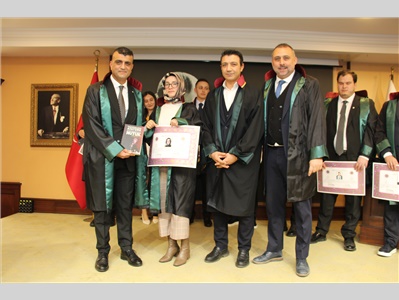 14 STAJTER AVUKATIMIZ, AVUKATLIK RUHSATNAMESİNİ ALDI