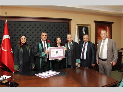 14 STAJTER AVUKATIMIZ, AVUKATLIK RUHSATNAMESİNİ ALDI