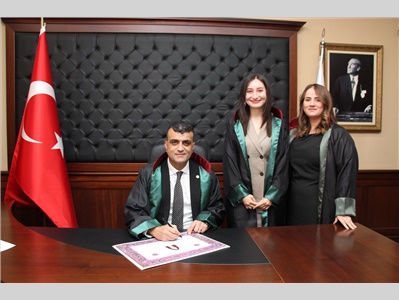 14 STAJTER AVUKATIMIZ, AVUKATLIK RUHSATNAMESİNİ ALDI