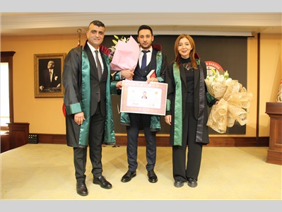 14 STAJTER AVUKATIMIZ, AVUKATLIK RUHSATNAMESİNİ ALDI