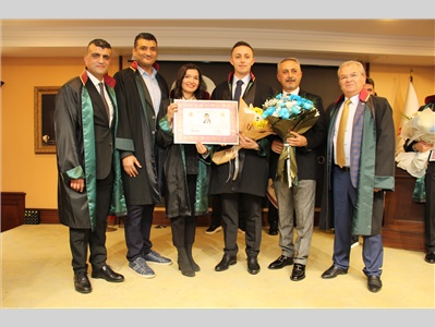 14 STAJTER AVUKATIMIZ, AVUKATLIK RUHSATNAMESİNİ ALDI