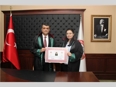 5 STAJYER AVUKATIMIZ CÜBBE GİYDİ