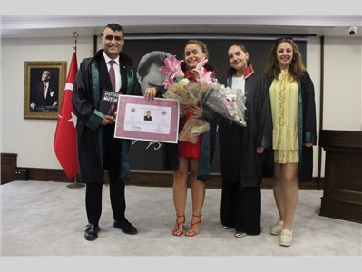 5 STAJYER AVUKATIMIZ CÜBBE GİYDİ
