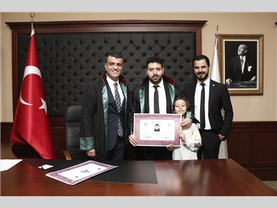 10 STAJYER AVUKATIMIZ, AVUKATLIK RUHSATNAMESİNİ ALDI