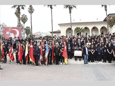 ATATÜRK’ÜN MERSİN’E GELİŞİNİN 102. YIL DÖNÜMÜNÜ GURURLA KUTLADIK