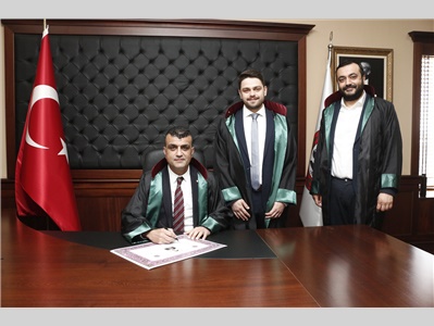 9 STAJYER AVUKATIMIZ CÜBBE GİYDİ