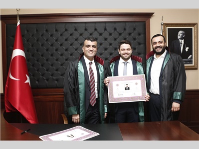 9 STAJYER AVUKATIMIZ CÜBBE GİYDİ