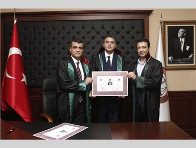 9 STAJYER AVUKATIMIZ CÜBBE GİYDİ