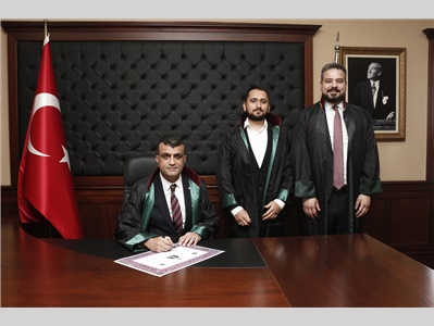 9 STAJYER AVUKATIMIZ CÜBBE GİYDİ