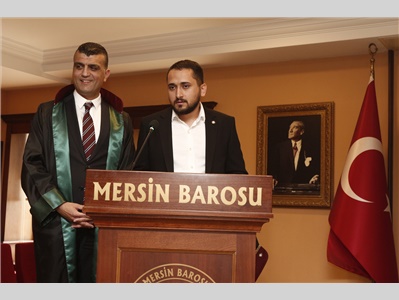 9 STAJYER AVUKATIMIZ CÜBBE GİYDİ