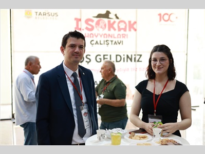 TARSUS BELEDİYESİ'NİN SOKAK HAYVANLARI ÇALIŞTAYINA KATILDIK