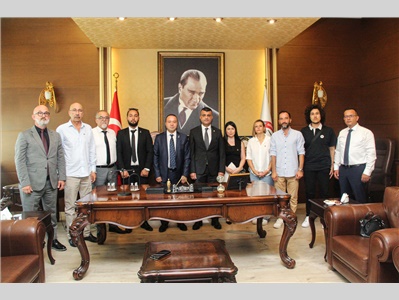 ZAFER PARTİSİ MERSİN İL YÖNETİMİNDEN ZİYARET