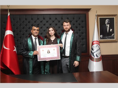 15 STAJYER AVUKATIMIZ AVUKATLIK RUHSATNAMESİNİ ALDI