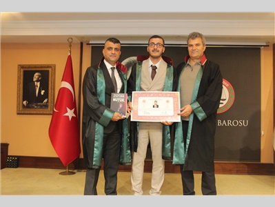 15 STAJYER AVUKATIMIZ AVUKATLIK RUHSATNAMESİNİ ALDI