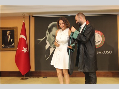 15 STAJYER AVUKATIMIZ AVUKATLIK RUHSATNAMESİNİ ALDI