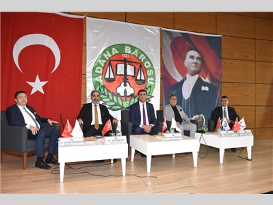 BARO BAŞKANIMIZ, ADANA BAROSU STAJ EĞİTİM DÖNEMİ AÇILIŞINA KATILDI