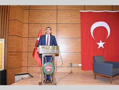 BARO BAŞKANIMIZ, ADANA BAROSU STAJ EĞİTİM DÖNEMİ AÇILIŞINA KATILDI