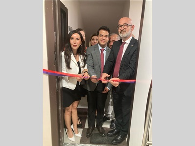 MESLEKTAŞIMIZIN OFİS AÇILIŞINA KATILDIK