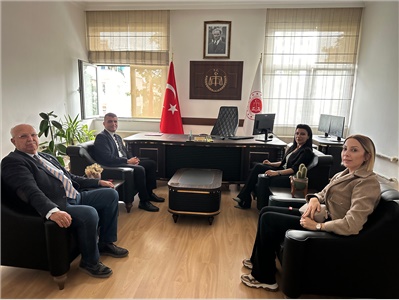 MUT CUMHURİYET BAŞSAVCISI ZUHAL SÖNMEZ ' E ZİYARET