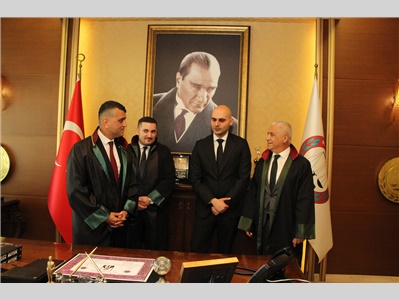 2 STAJYER AVUKATIMIZ, AVUKATLIK RUHSATNAMESİNİ ALDI