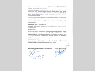 E PLUS SİGORTA ARACILIK HİZMERTLERİ TARSUS ŞUBESİ İLE İNDİRİM PROTOKOLÜ İMZALANDI