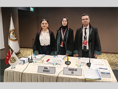 KURGUSAL DURUŞMA YARIŞMASI AKDENİZ BÖLGE ELEMELERİNDE YARI FİNALDEYİZ
